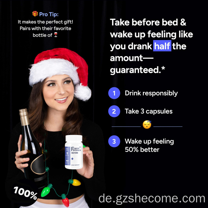 Nahrungsergänzungskapseln unterstützen die Gesundheit der Leber